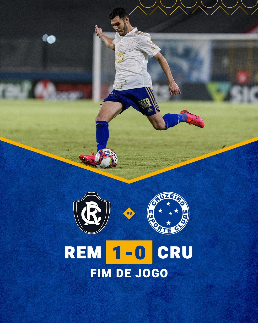 Em Belém, Cruzeiro perde para Remo