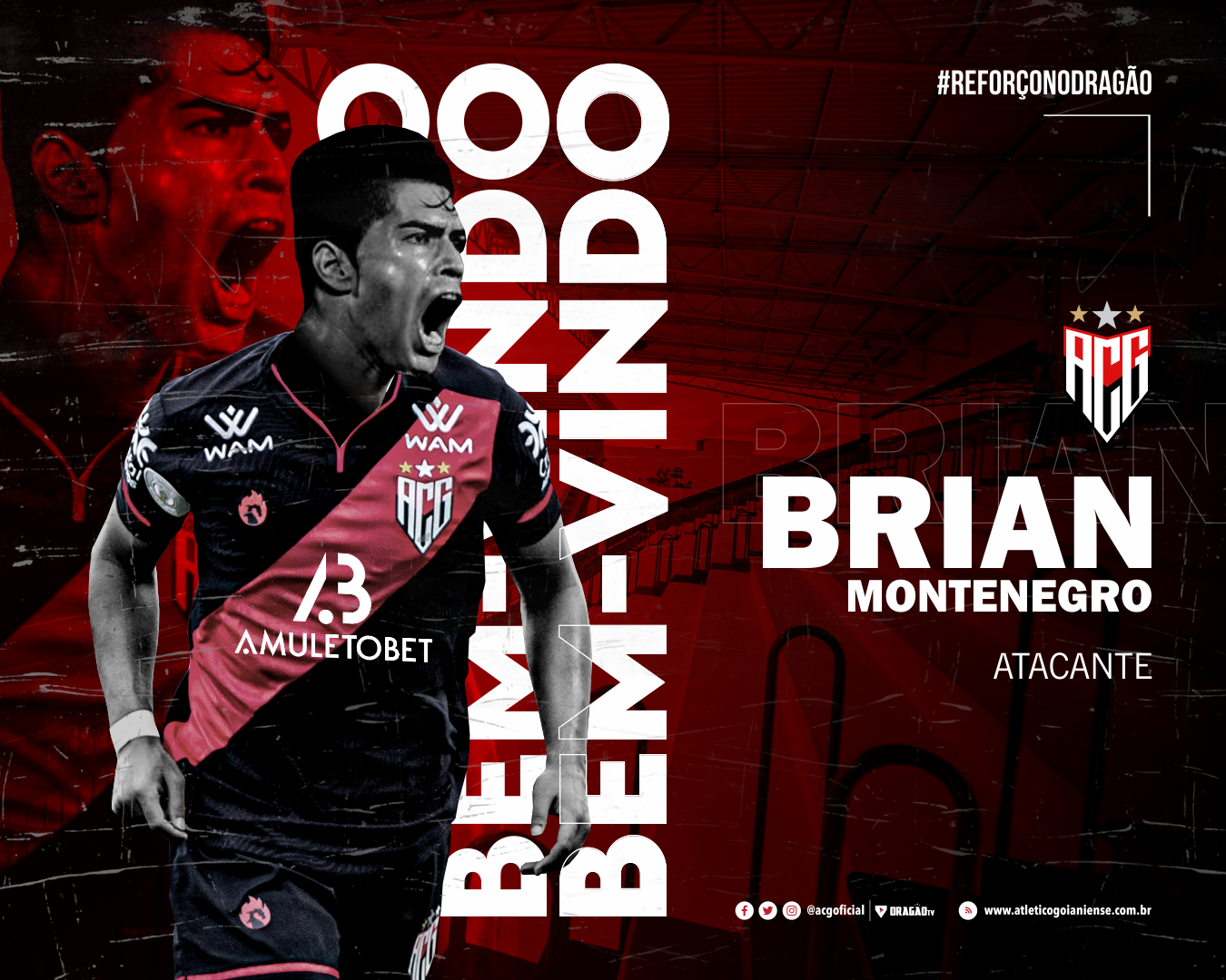 Brian Montenegro é reforço do Atlético Goianiense