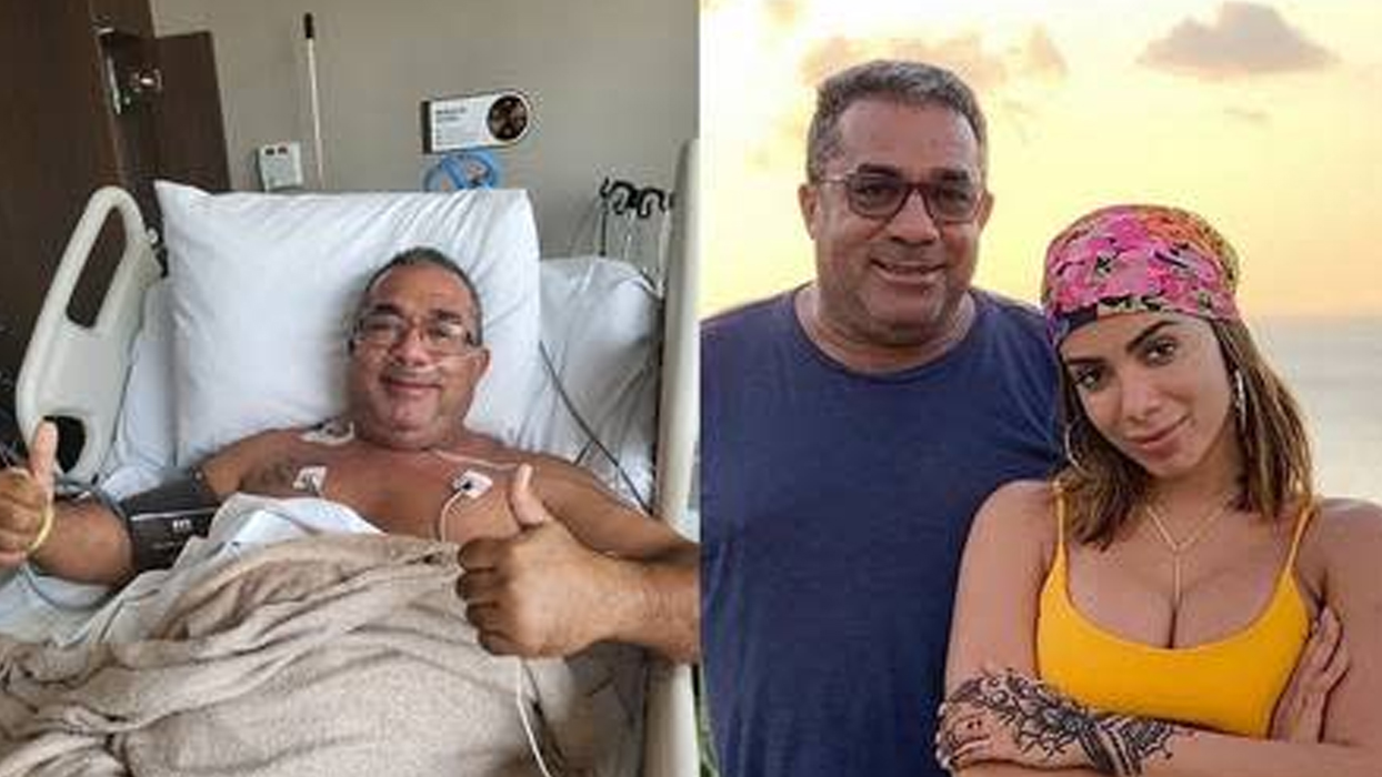 Pai de Anitta faz declaração após AVC e câncer: 