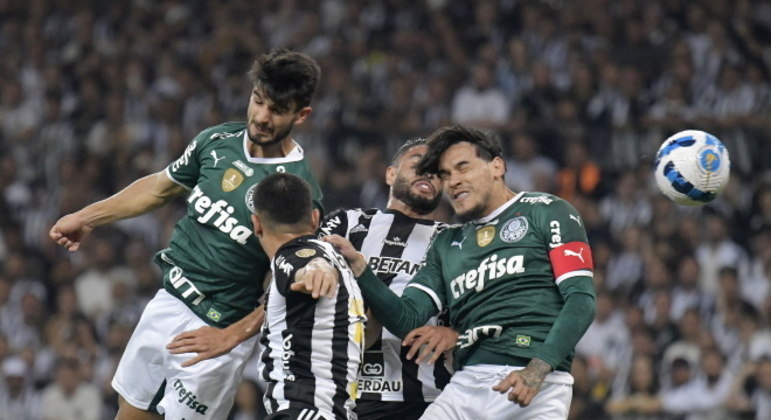 Palmeiras reage e empata com Atlético Mineiro no 1º jogo das quartas de final da Libertadores