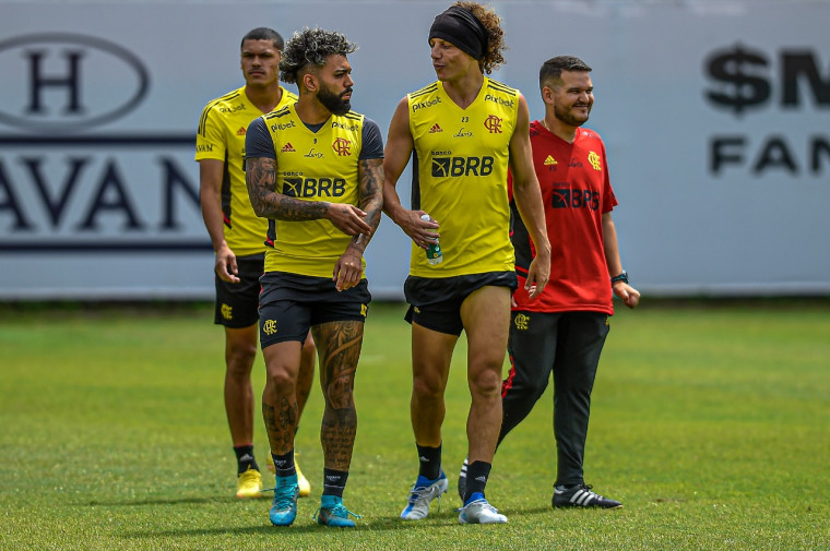 Flamengo realiza último treino e viaja para encarar o Fortaleza, pela 28ª rodada