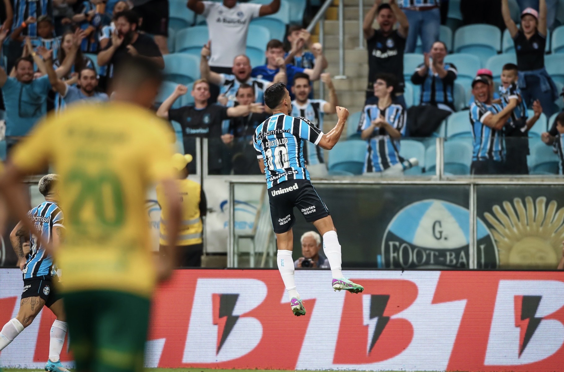 Grêmio vence o Cuiabá com gol de Franco Cristaldo e conquista segunda vitória seguida no Brasileirão